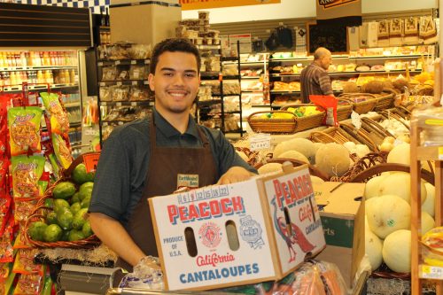 grocery stock person