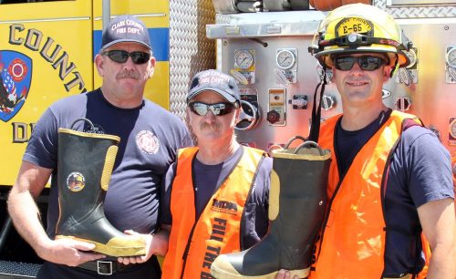 MDA Fill the boot event with Clark County Fire Department firefighters